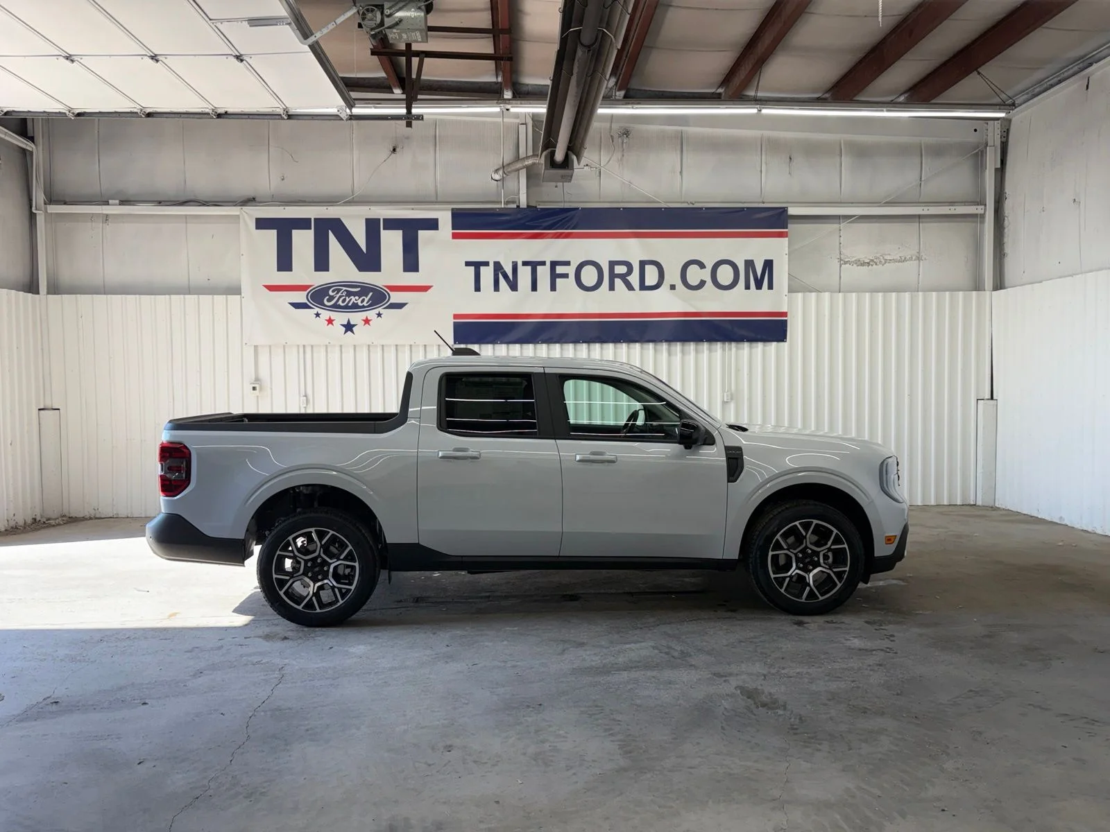 New 2026 Space White Metallic Ford Lariat® image 1