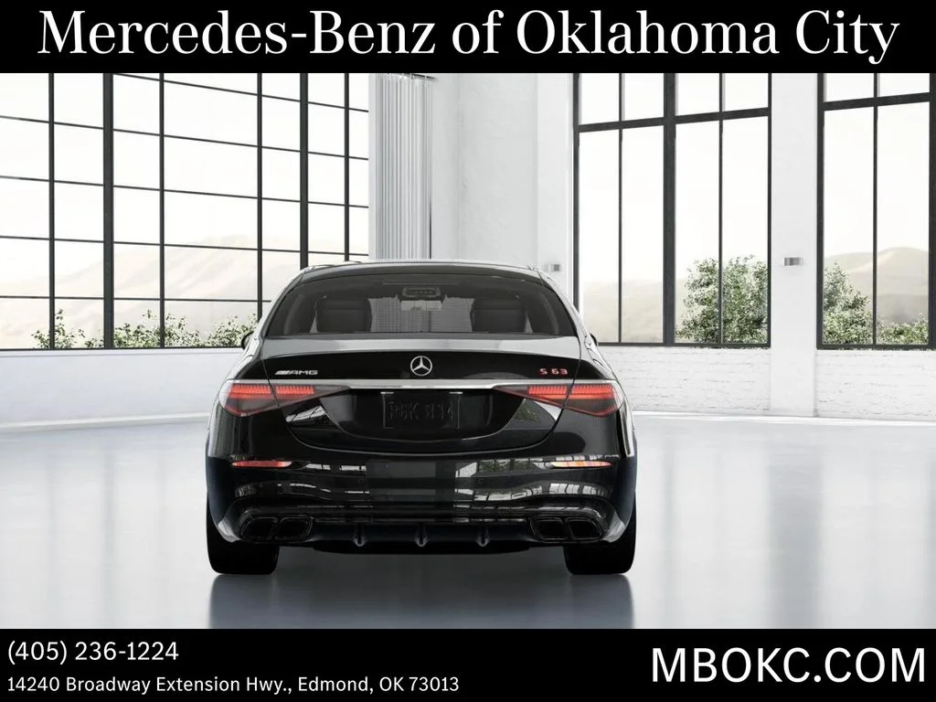 New 2026 Obsidian Black Metallic Mercedes-Benz AMG® S 63 E 4MATIC® Sedan image 26