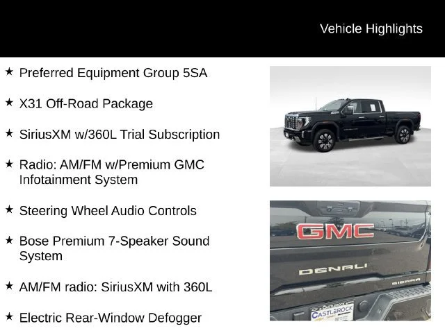 Certified Used 2025 Onyx Black GMC Denali image 7