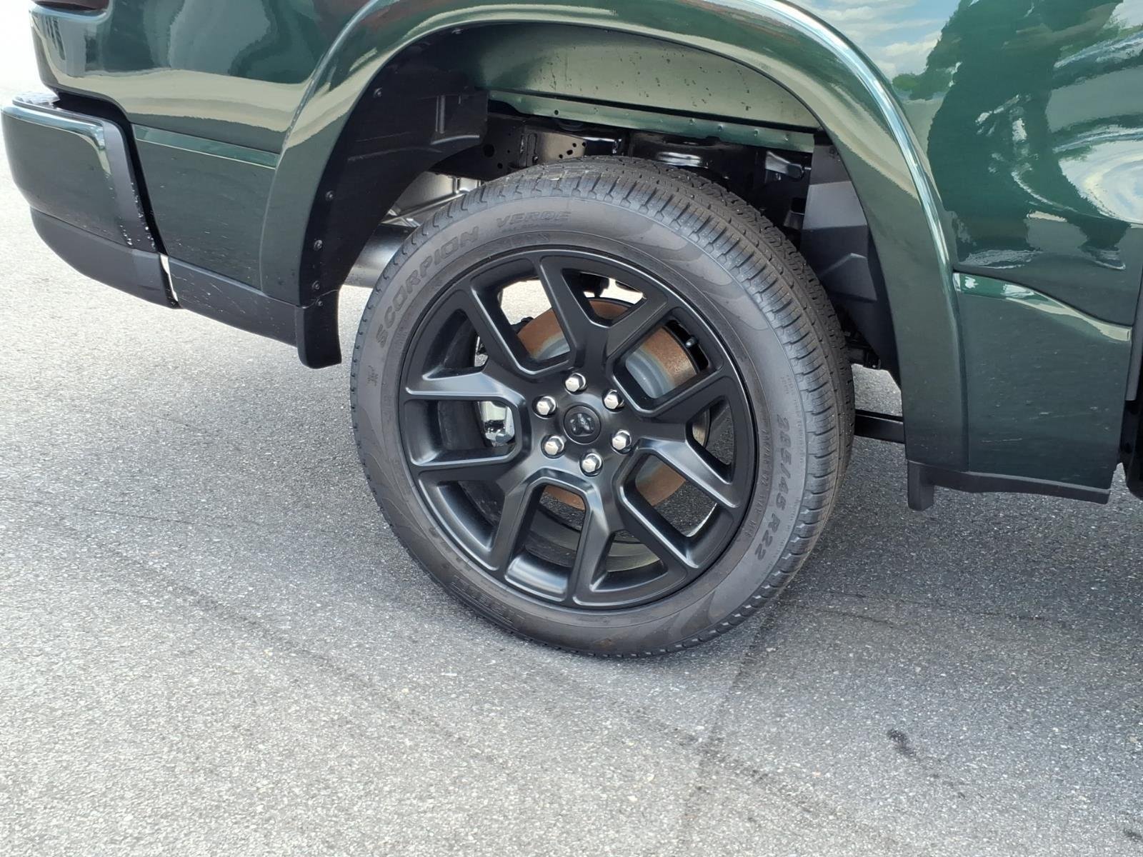 New 2026 Serrano-Green Metallic Exterior Paint RAM Laramie image 11