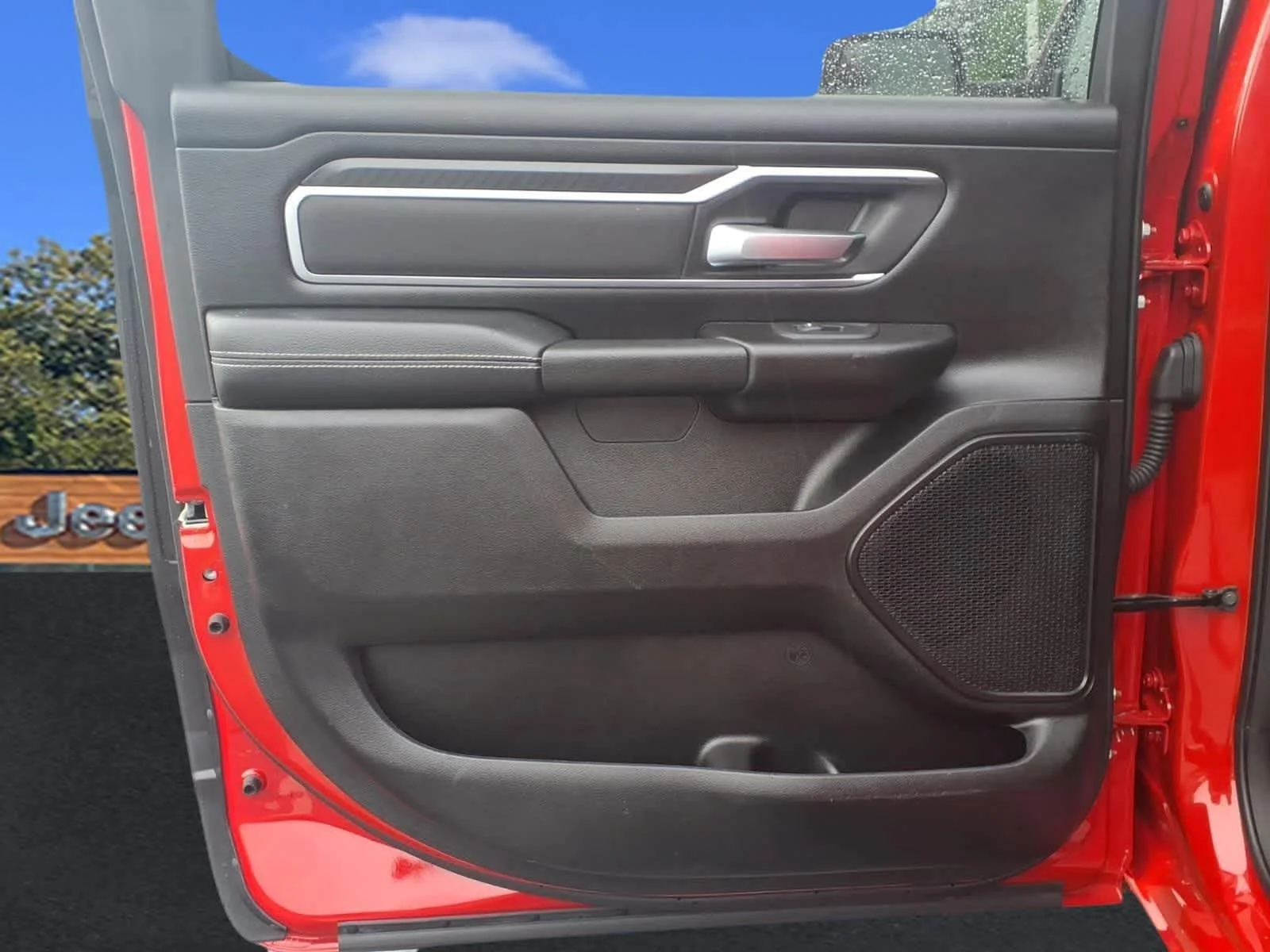 Used 2025 Flame Red Clearcoat Ram Big Horn image 27