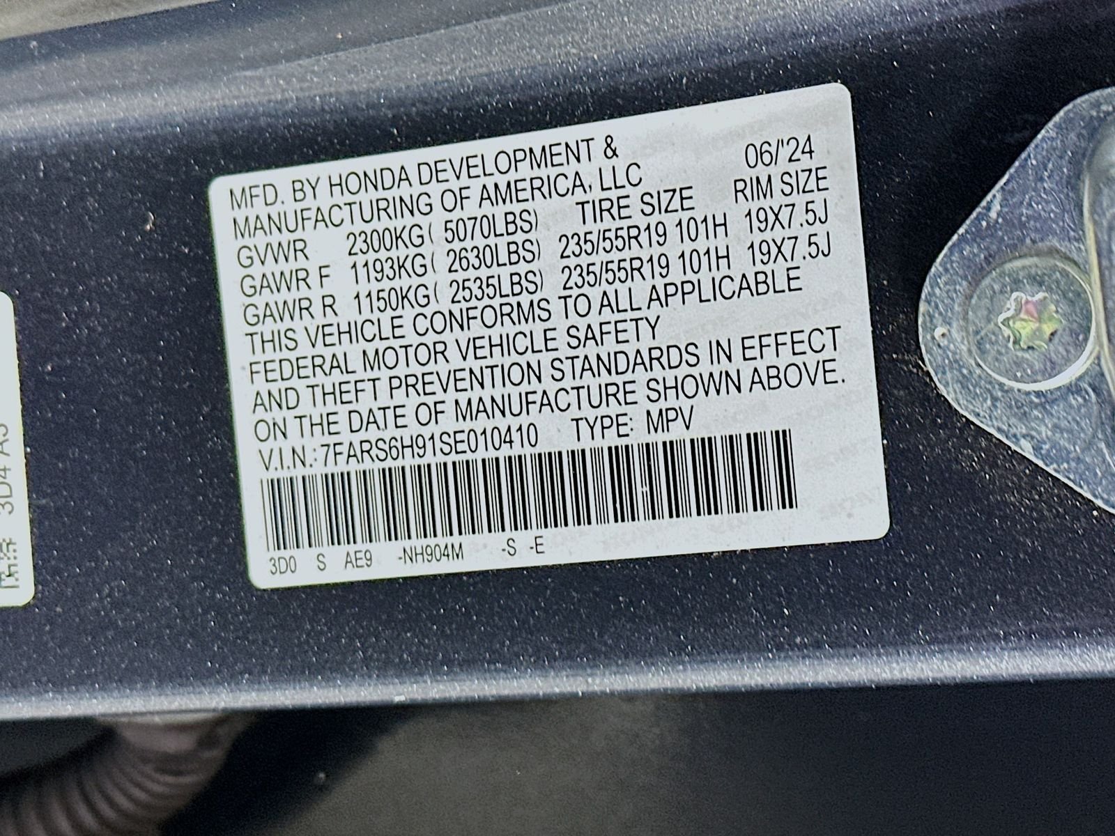Used 2025 Meteorite Gray Metallic Honda Sport Touring image 34