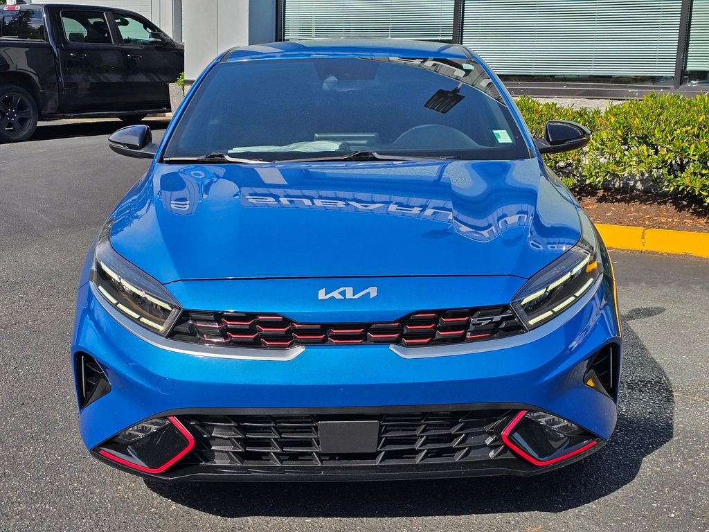 Used 2023 Sporty Blue Kia GT image 1