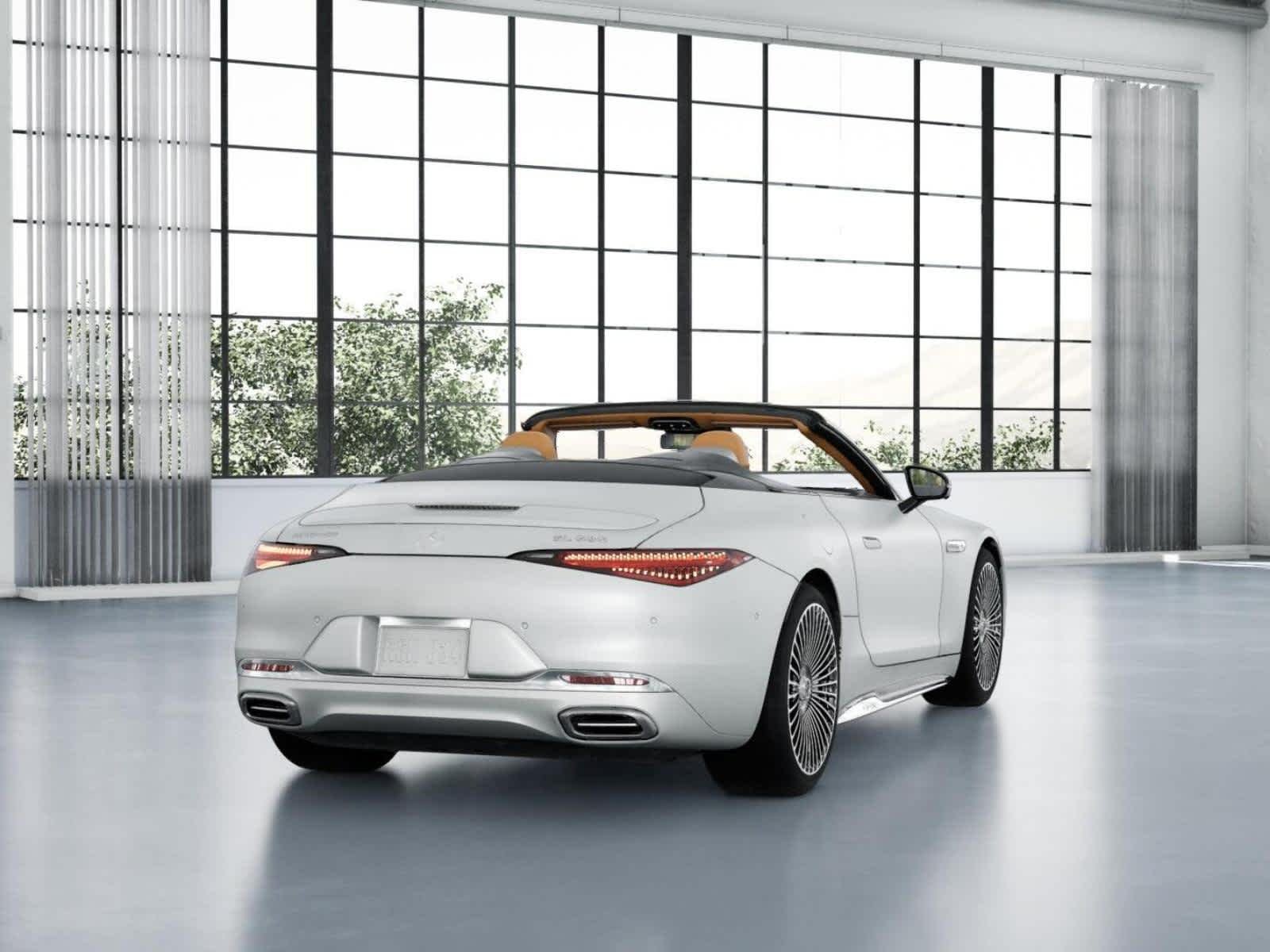 New 2027 MANUFAKTUR Moonlight White Magno Mercedes-Benz Maybach SL 680 Monogram Series image 22