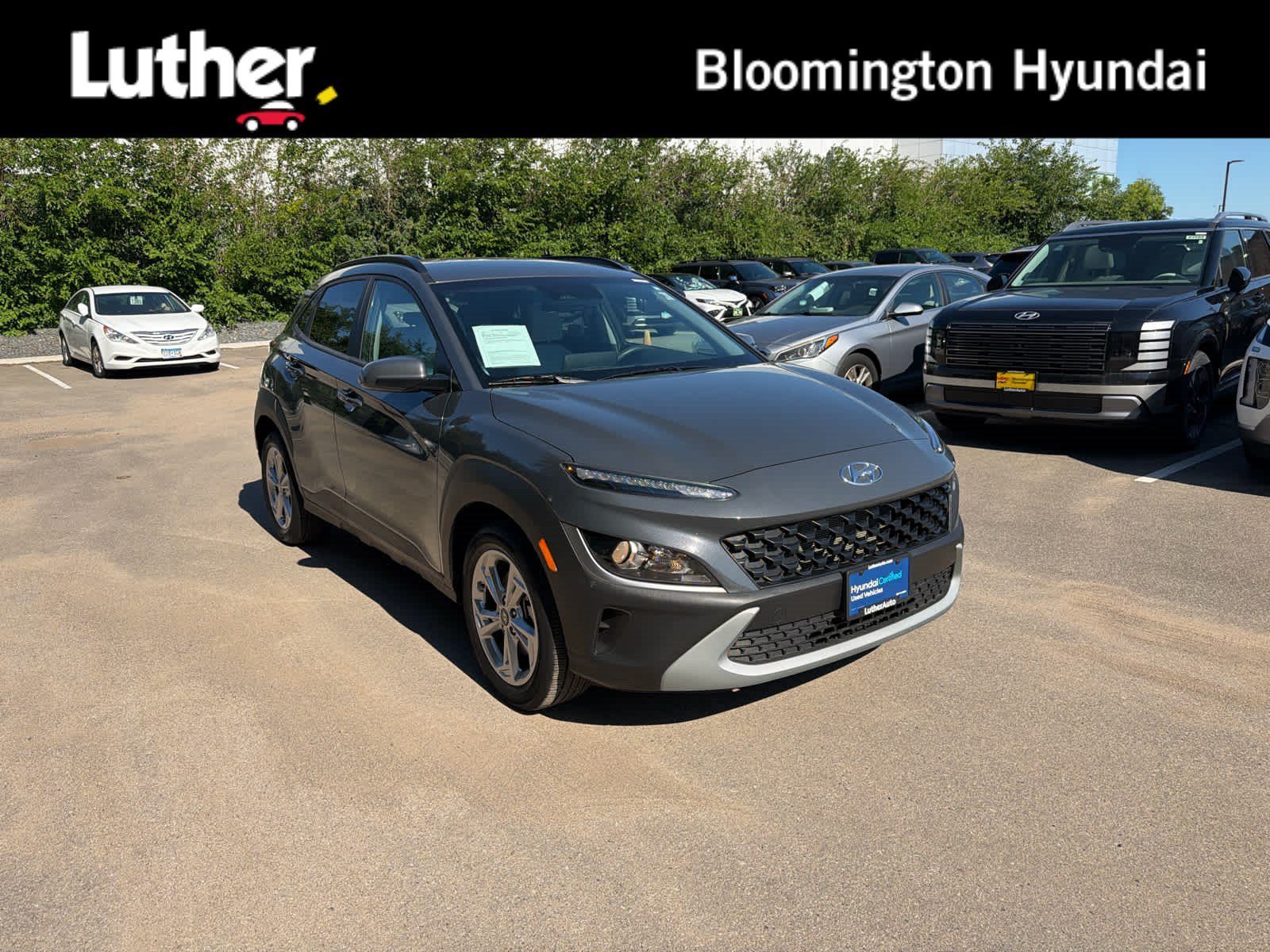 Certified Used 2023 Ecotronic Gray Hyundai SEL image 1