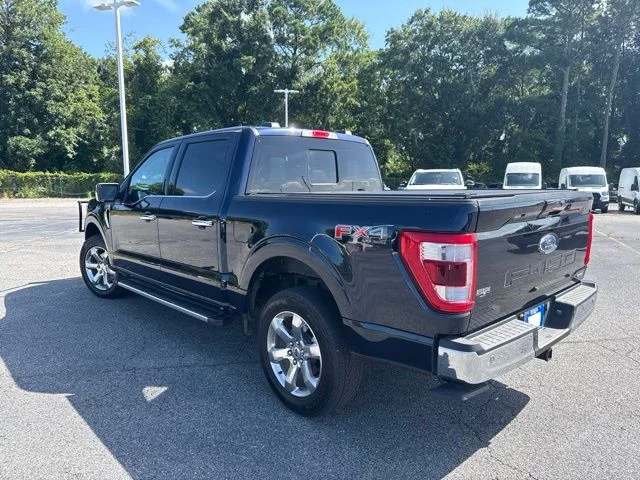 Used 2023 Blue Metallic Ford Lariat image 5