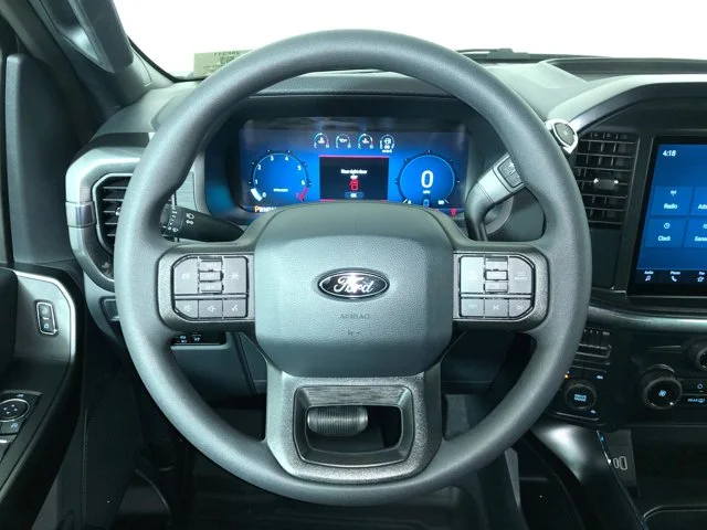 New 2025 ICONIC SILVER Ford STX w/STX Black Appearance Package Super Crew Cab image 13