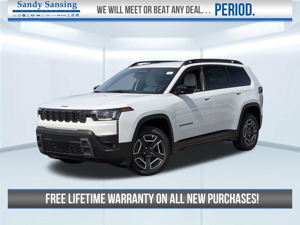 New 2026 Bright White Clear-Coat Exterior Paint Jeep Laredo image 1
