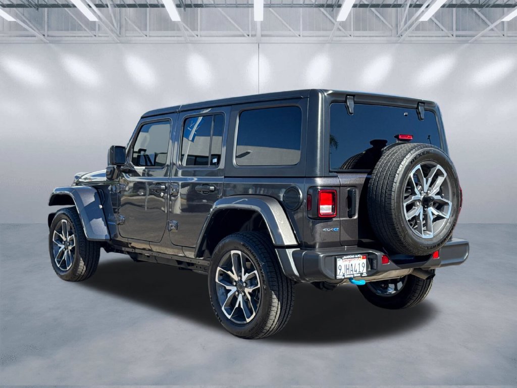 Used 2024 Gray Jeep Sport S 4xe image 4