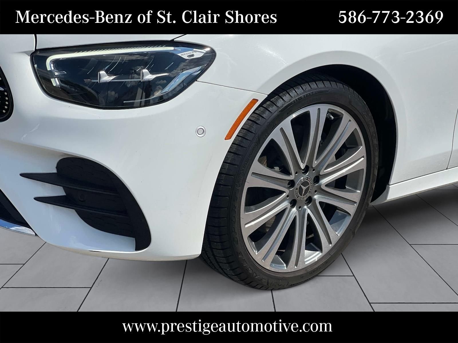 Certified Used 2023 White Mercedes-Benz E 350 image 10