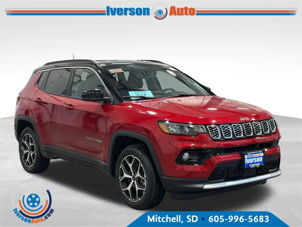 New 2026 Red Hot Pearlcoat Jeep Limited image 1