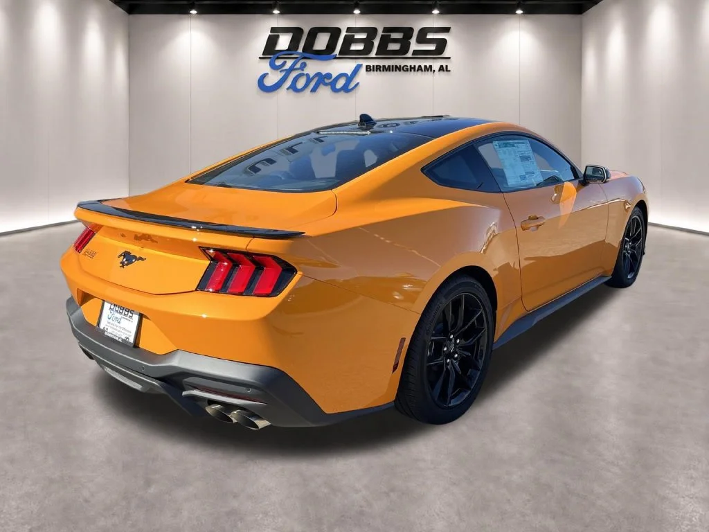 New 2026 Orange Fury Metallic Tri-coat Ford EcoBoost® Premium Fastback image 7