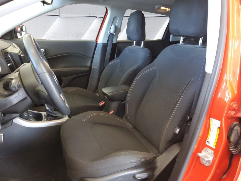 Used 2018 Orange Jeep Sport image 8
