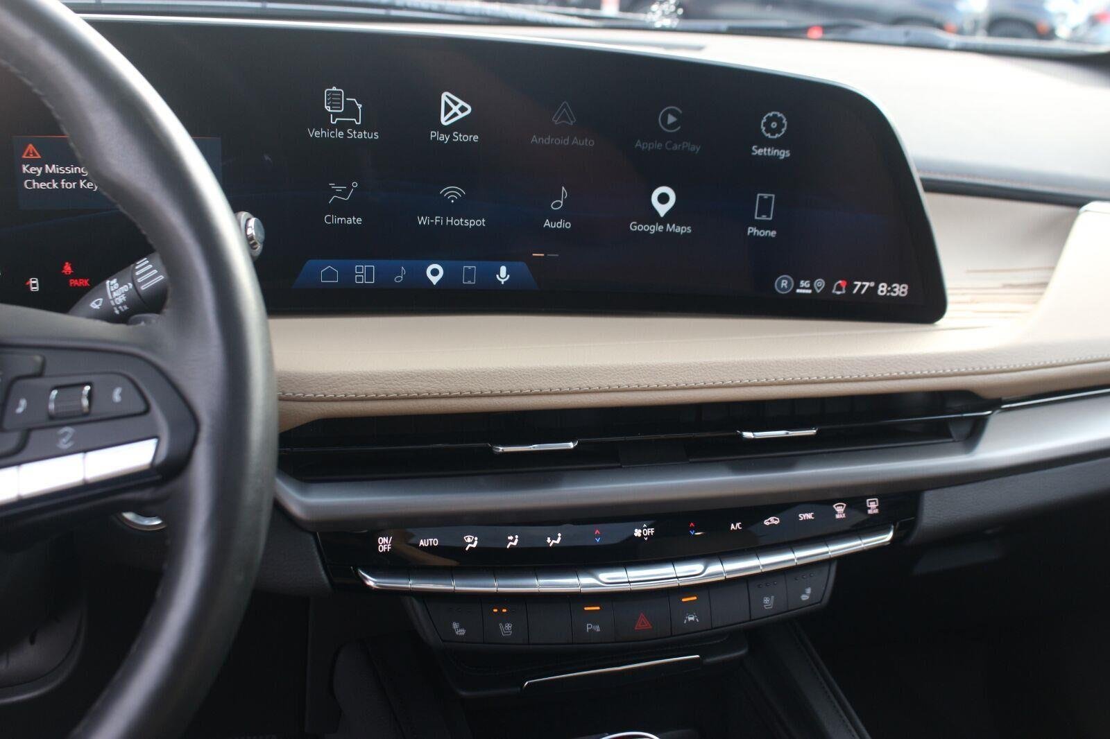 Used 2024 Latte Metallic Cadillac Premium Luxury image 21