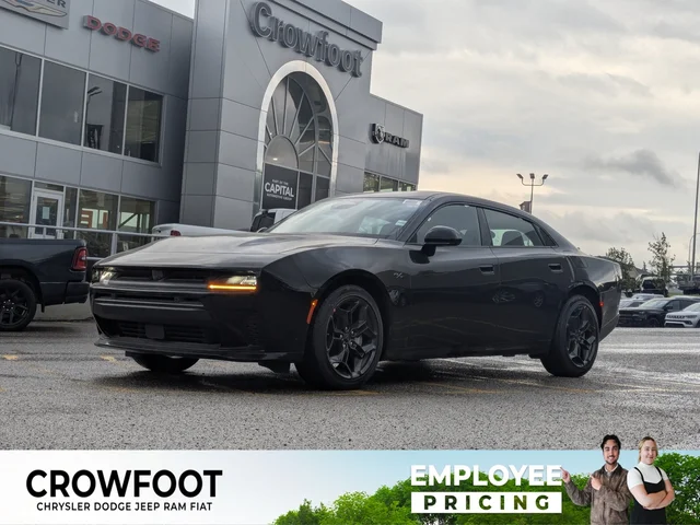 2026 Dodge Charger R/T - - AWD - 3.0L Hurricane Twin Turbo - Blacktop Pkg - Driver Convenience Grp & More!