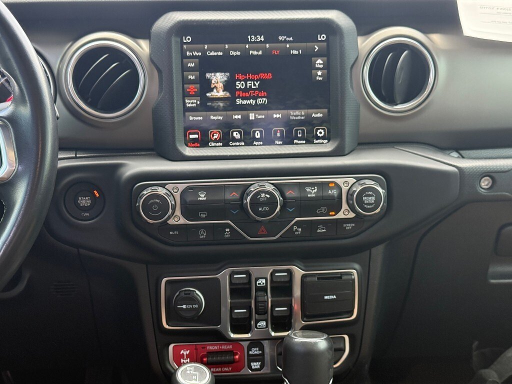 Used 2021 Black Clear Coat Jeep Rubicon image 14
