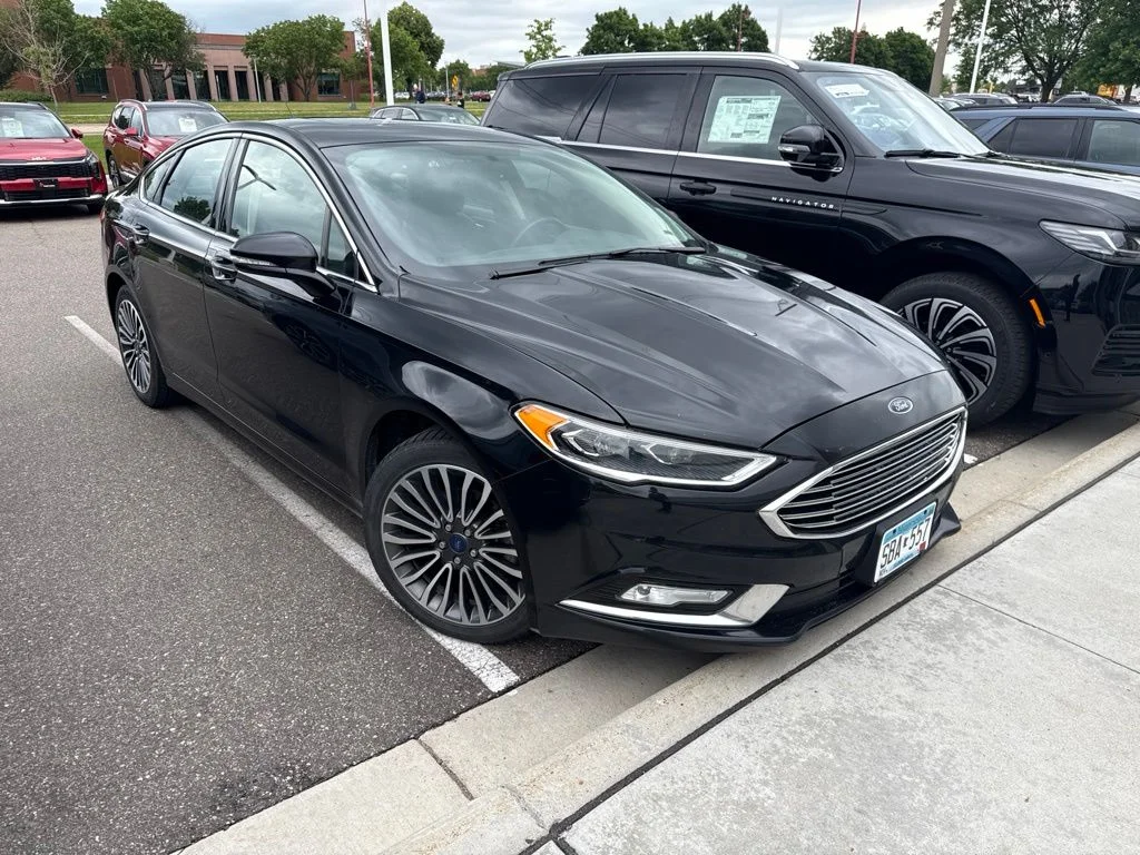 Used 2018 Black Ford Titanium image 1