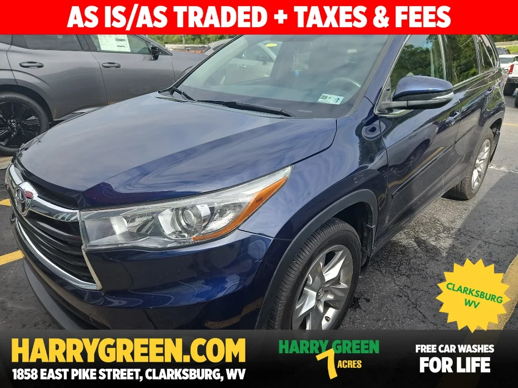 Used 2016 Nautical Blue Metallic Toyota Limited image 1