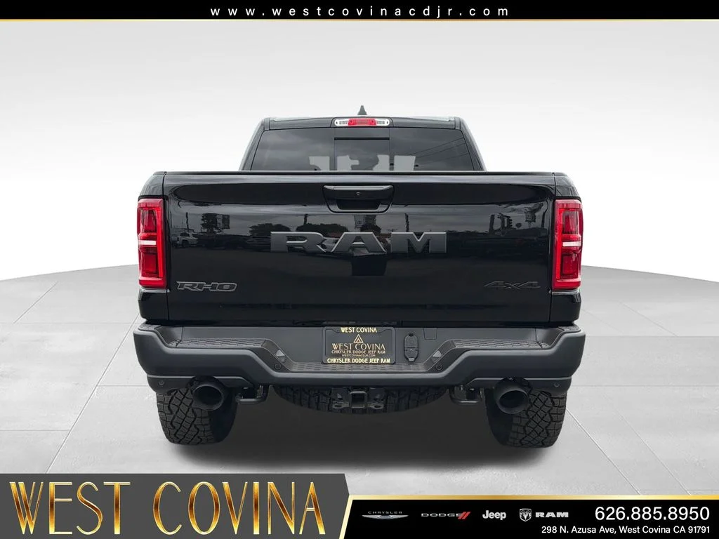 New 2026 Diamond Black Crystal Pearl-Coat Exterior Paint RAM RHO image 4