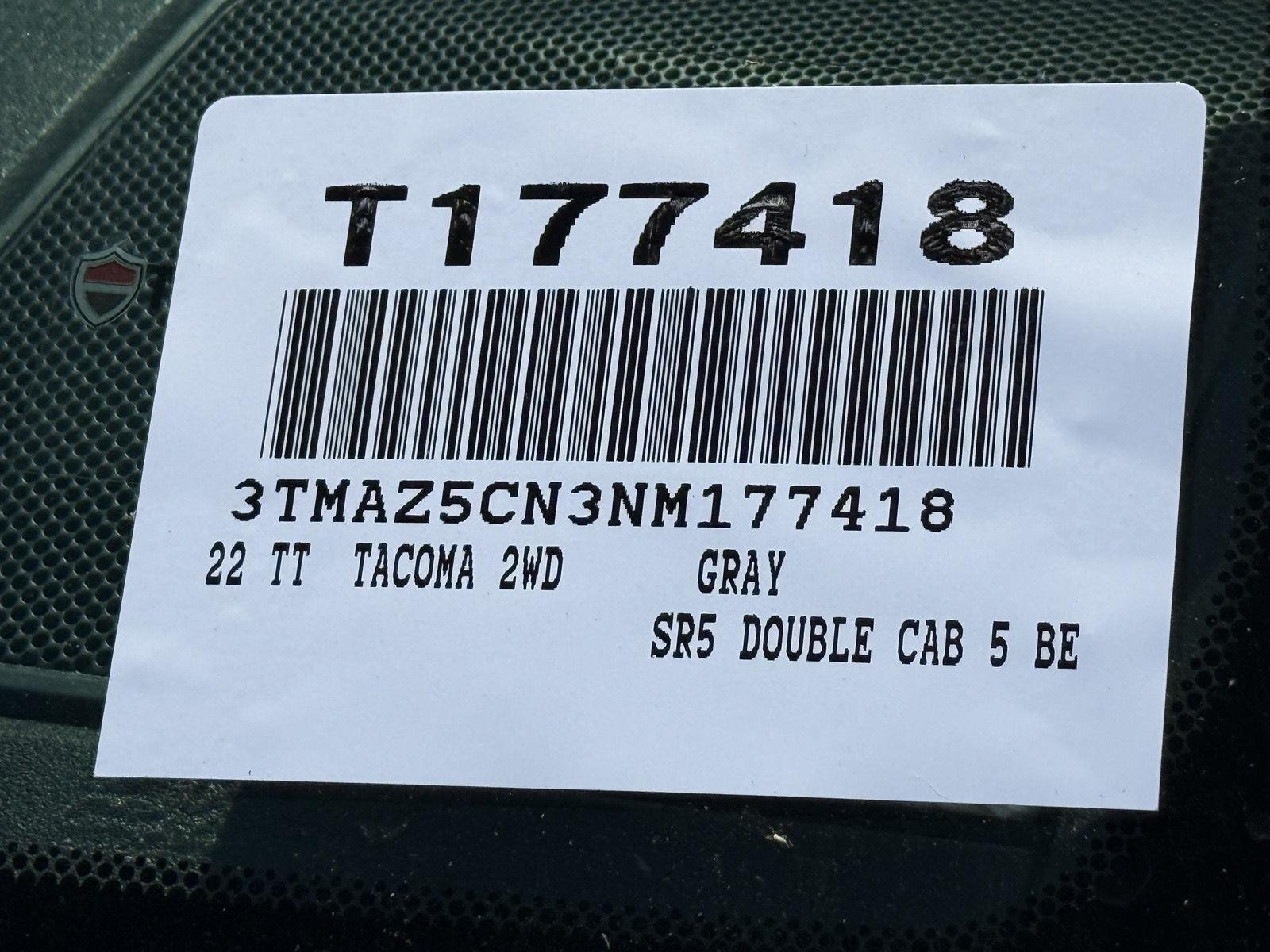 Certified Used 2022 Magnetic Gray Metallic Toyota TRD Off-Road image 15