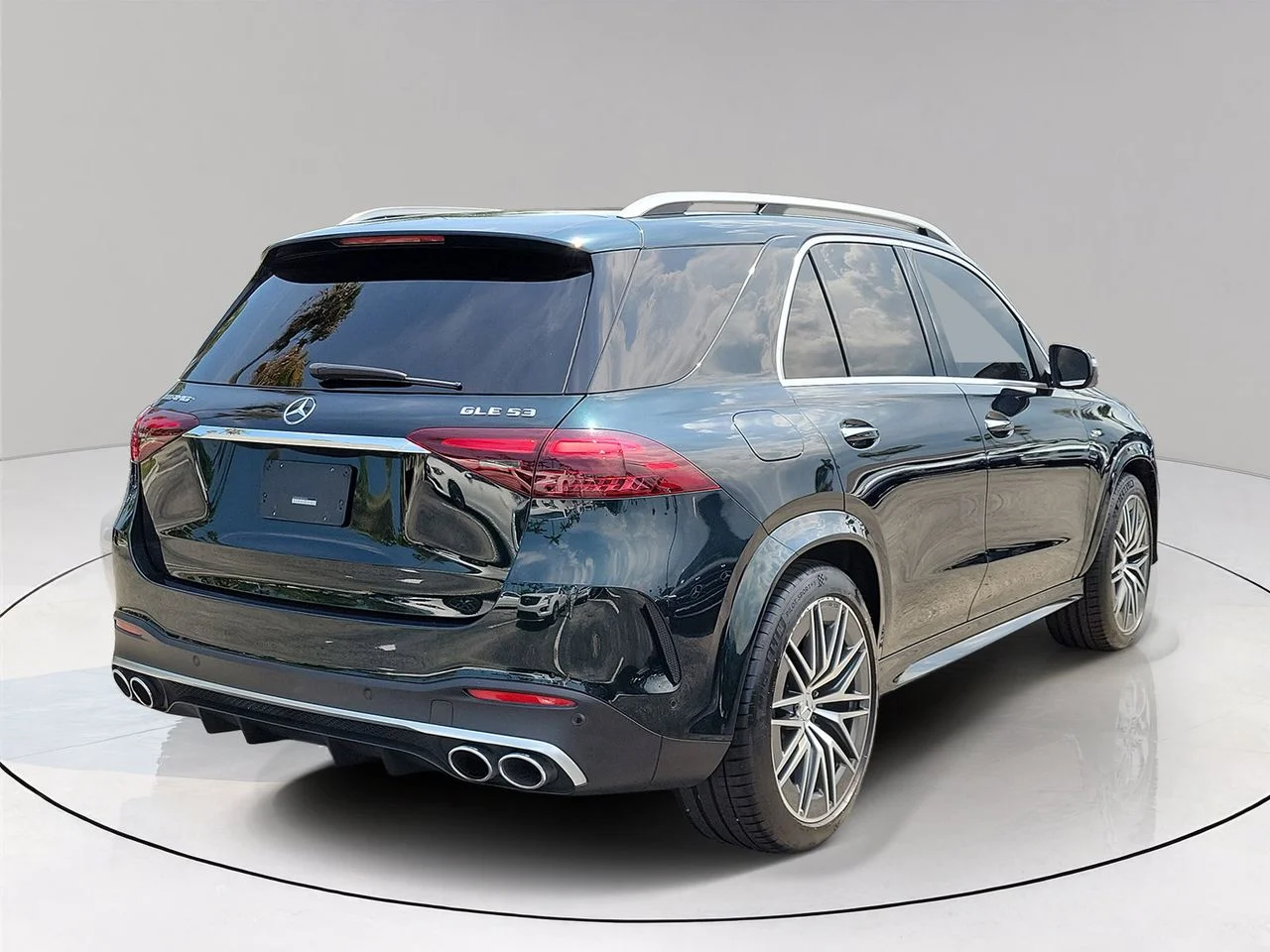 Certified Used 2024 Green Mercedes-Benz GLE 53 AMG® image 4