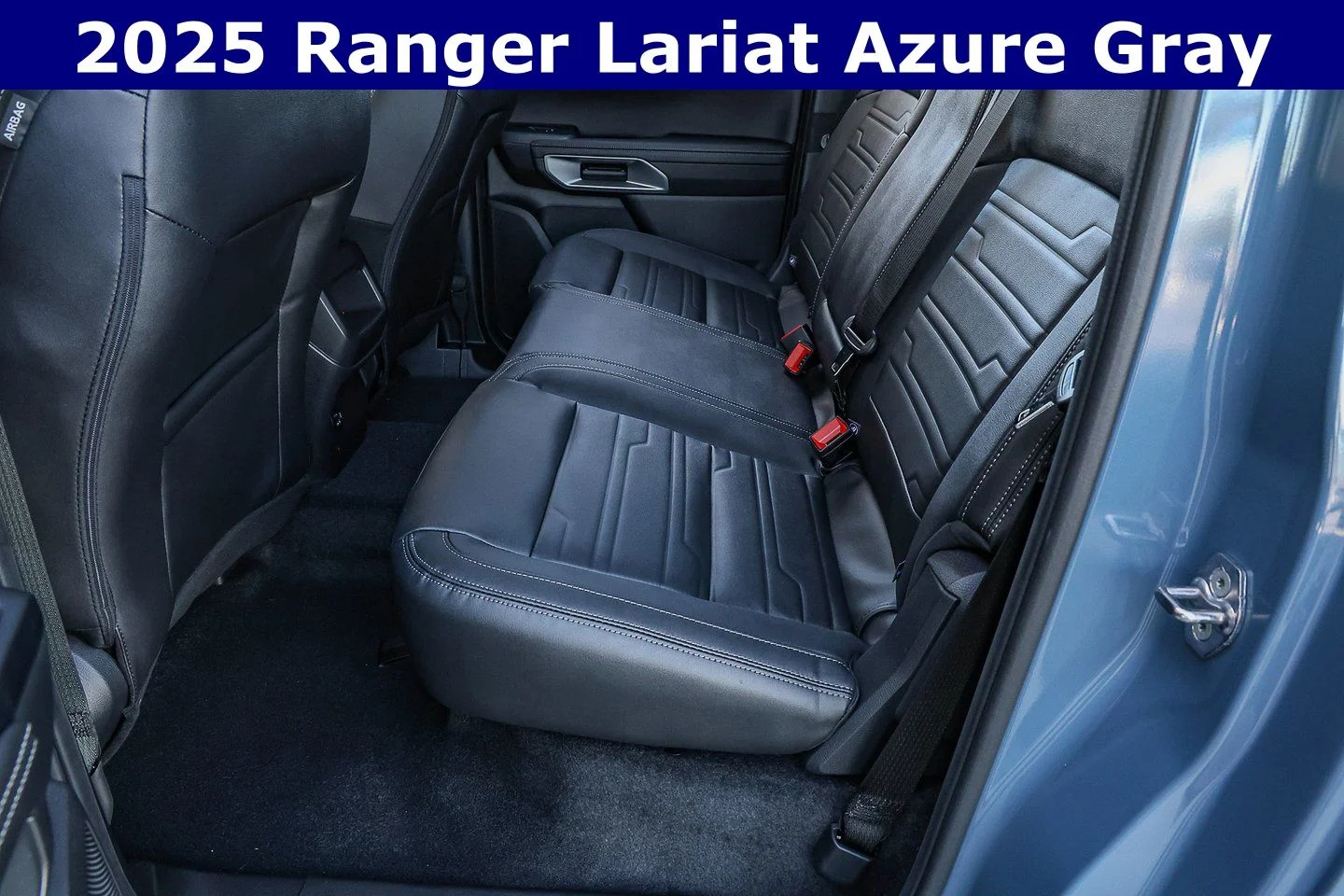 New 2025 Azure Gray Metallic Tri-coat Ford LARIAT® image 33