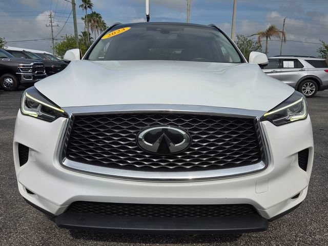 Used 2023 Lunar White INFINITI LUXE image 2