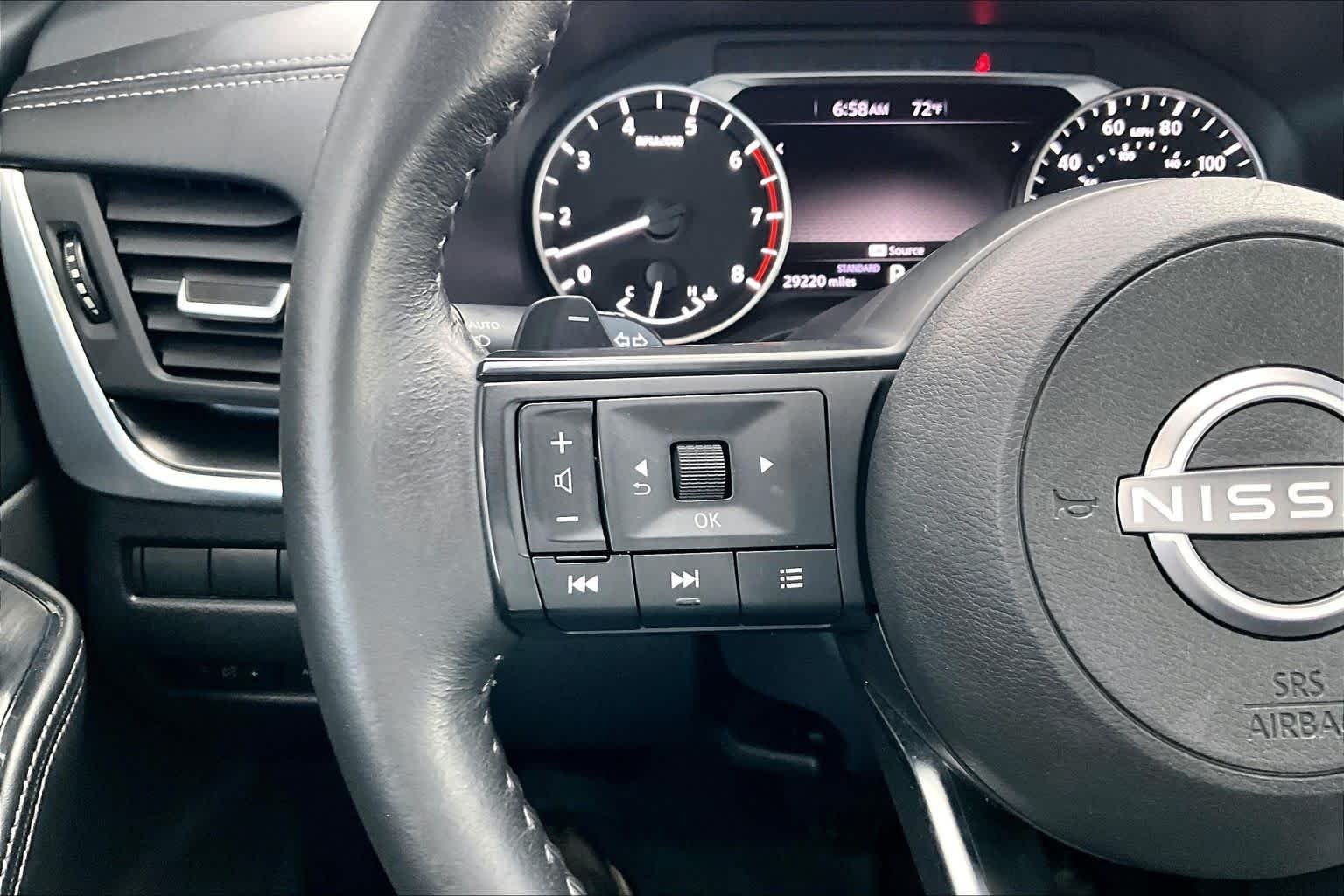 Certified Used 2024 Super Black Nissan SV image 24