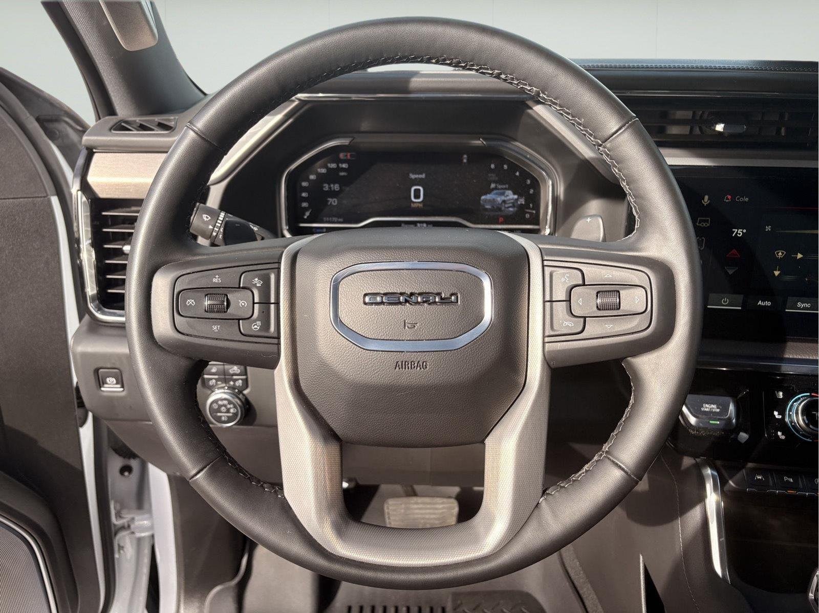 Certified Used 2025 White Frost Tri-Coat GMC Denali image 16