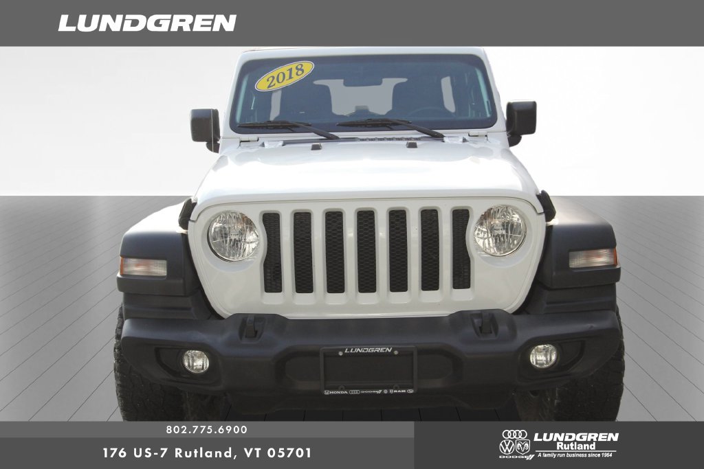 Used 2018 White Jeep Unlimited Sport S image 35