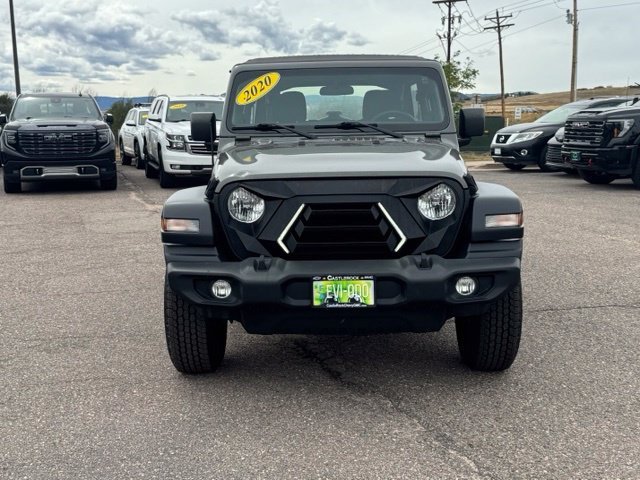 Used 2020 Gray Jeep Sport 4x4 image 9