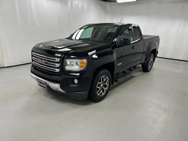 Used 2015 GMC Canyon SLE with VIN 1GTH6BE38F1138386 for sale in New Castle, PA