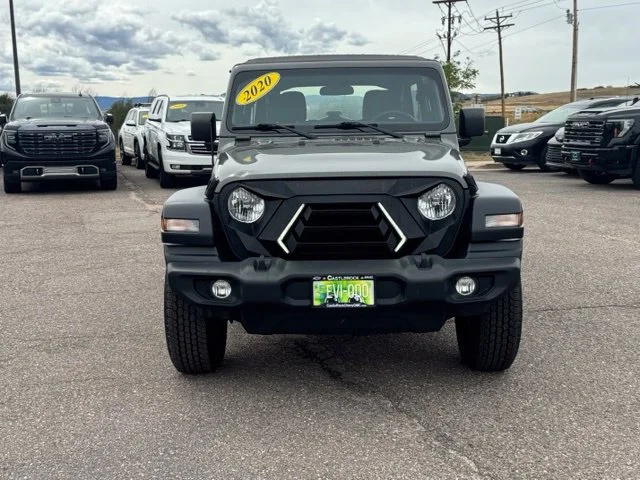 Used 2020 Gray Jeep Sport 4x4 image 9