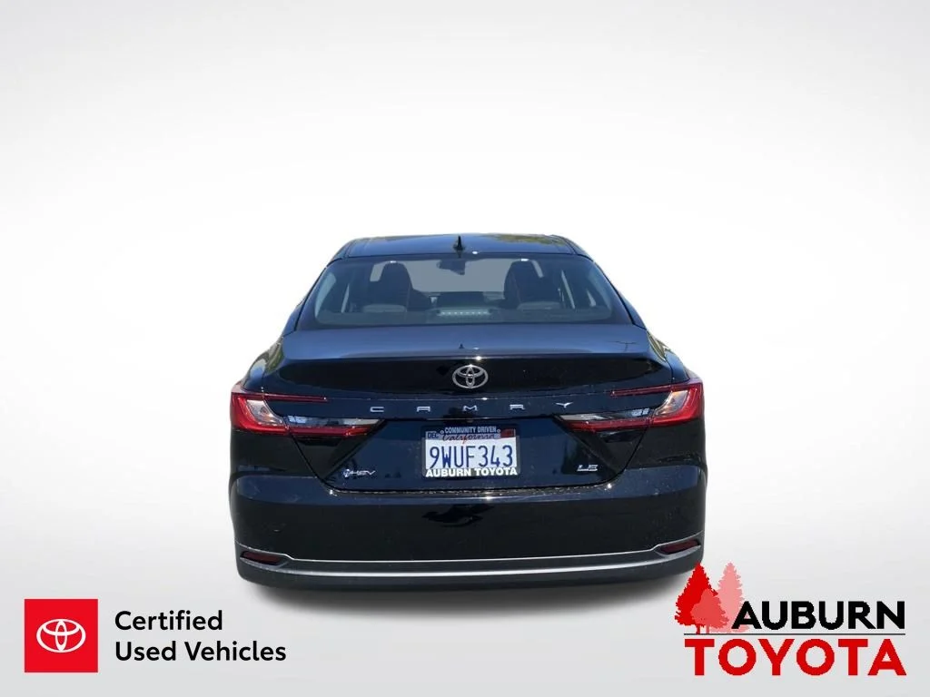 Certified Used 2026 Midnight Black Metallic Toyota LE image 7