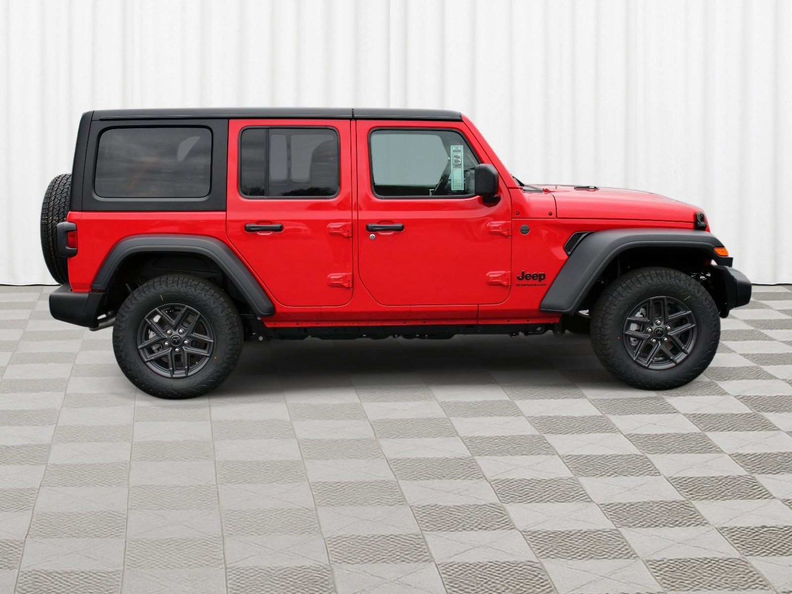 New 2026 Firecracker Red Clear-Coat Exterior Paint Jeep Sport S image 29