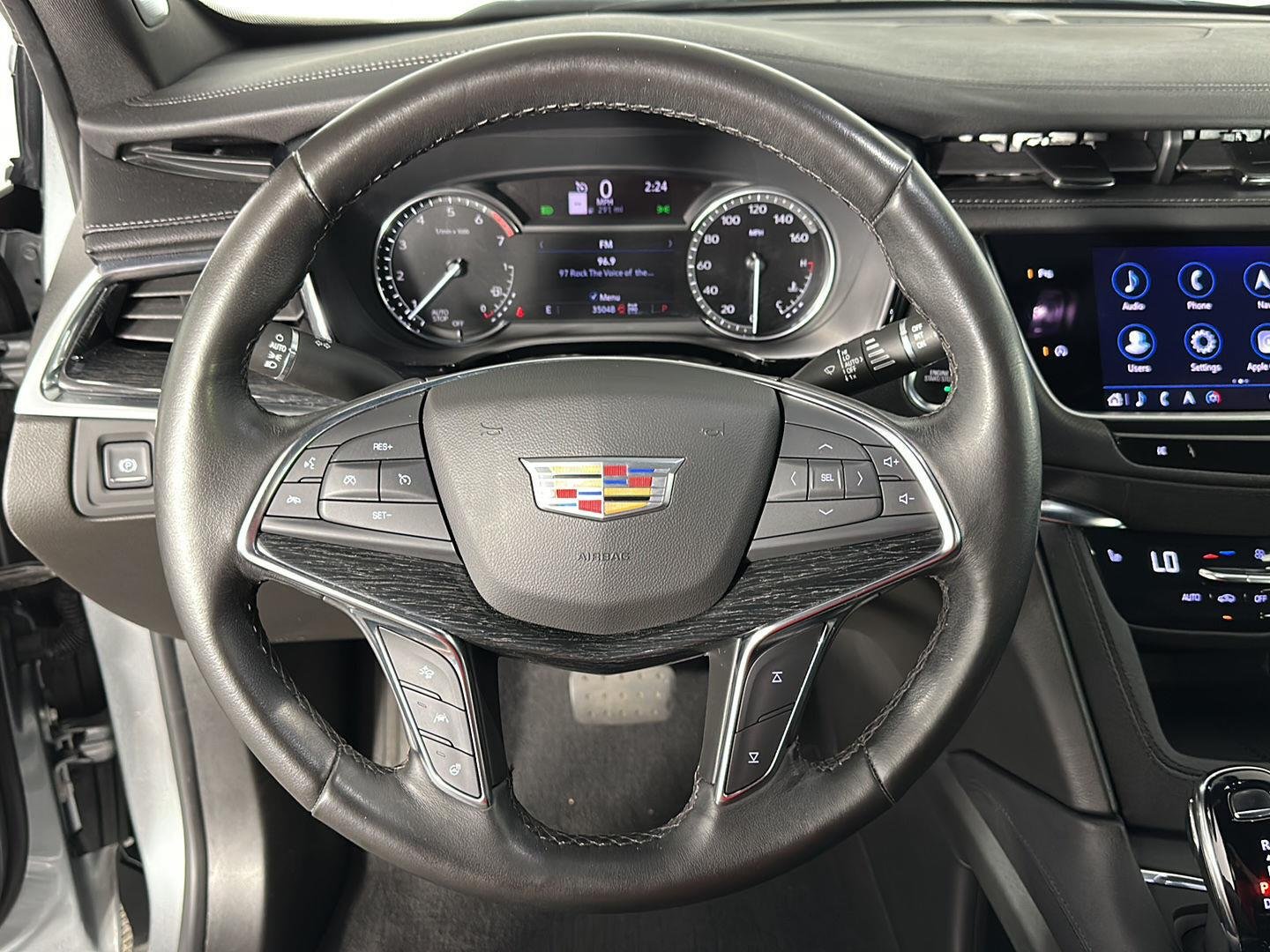Used 2023 Argent Silver Metallic Cadillac AWD Premium Luxury image 22