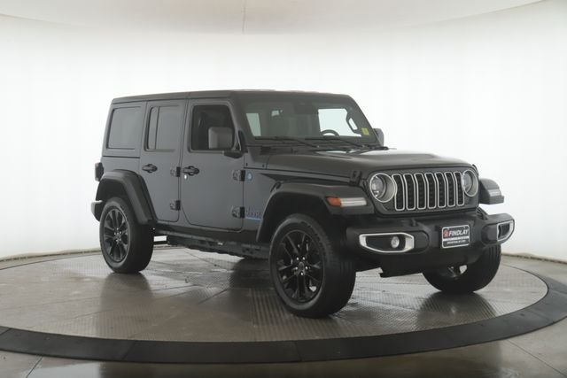 Used 2025 Jeep Wrangler 4xe Sahara 4XE with VIN 1C4RJXP66SW599350 for sale in Findlay, OH
