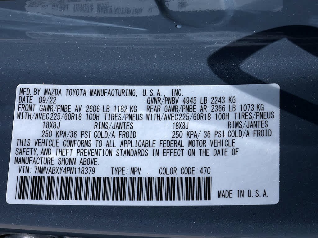 Certified Used 2023 Polymetal Gray Metallic Mazda 2.5 Turbo Meridian Edition image 30