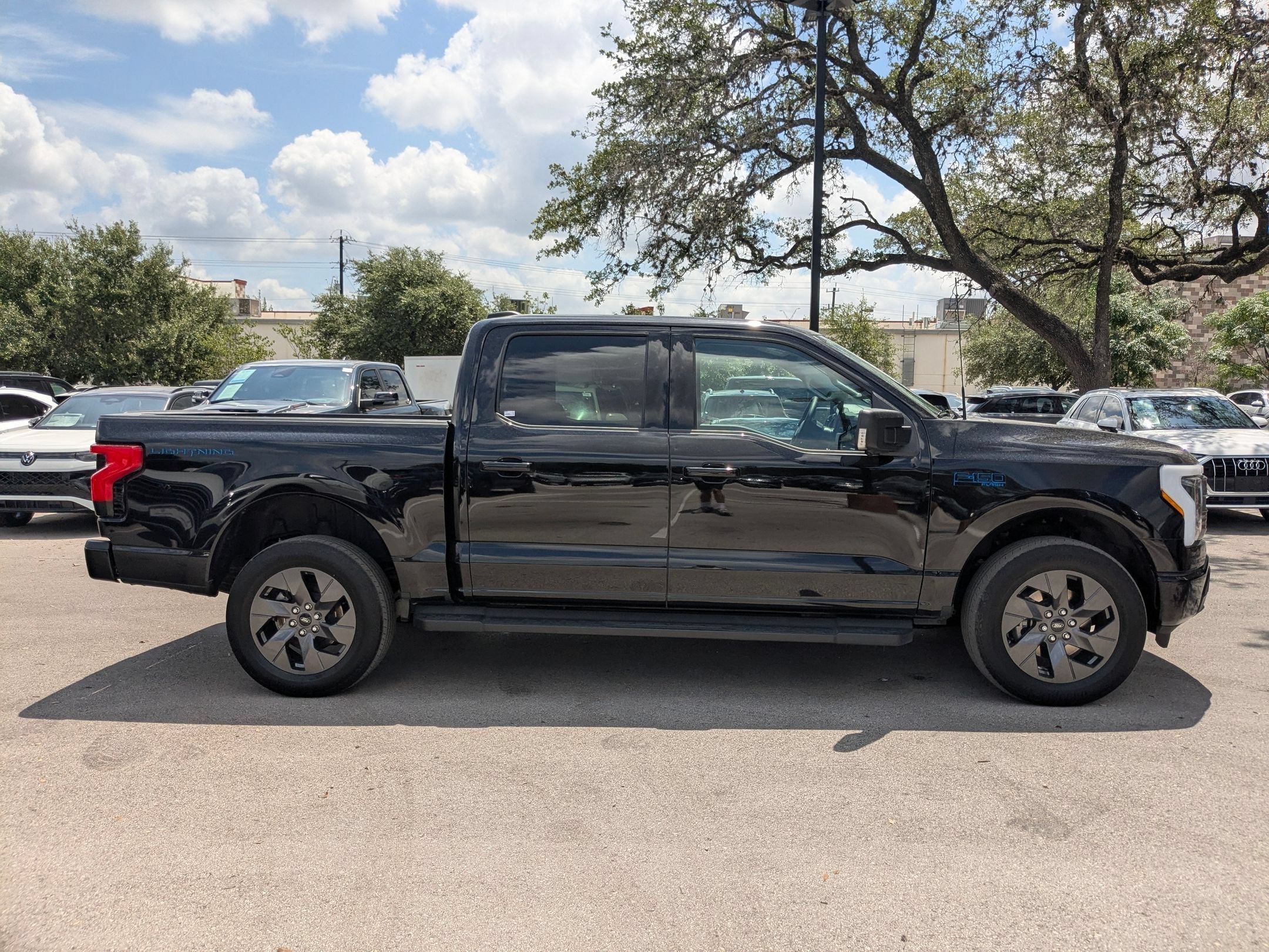 Used 2024 Ford F-150 Lightning Flash with VIN 1FTVW3L79RWG16515 for sale in San Antonio, TX
