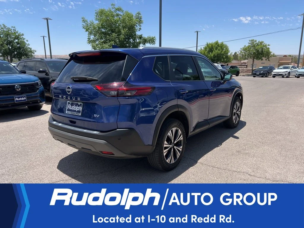 Used 2023 Caspian Blue Metallic Nissan SV image 9