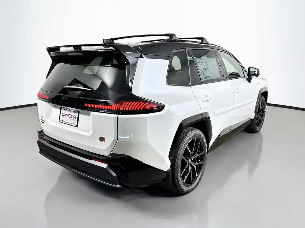 New 2026 Wind Chill Pearl with Midnight Black Metallic roof Toyota GR SPORT image 7