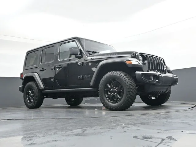 Used 2022 Black Clearcoat Jeep Unlimited Willys image 31