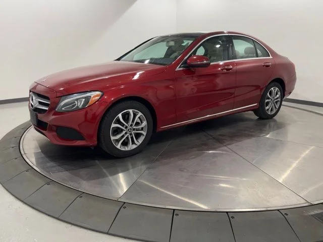 Used 2017 Red Mercedes-Benz C 300 image 1
