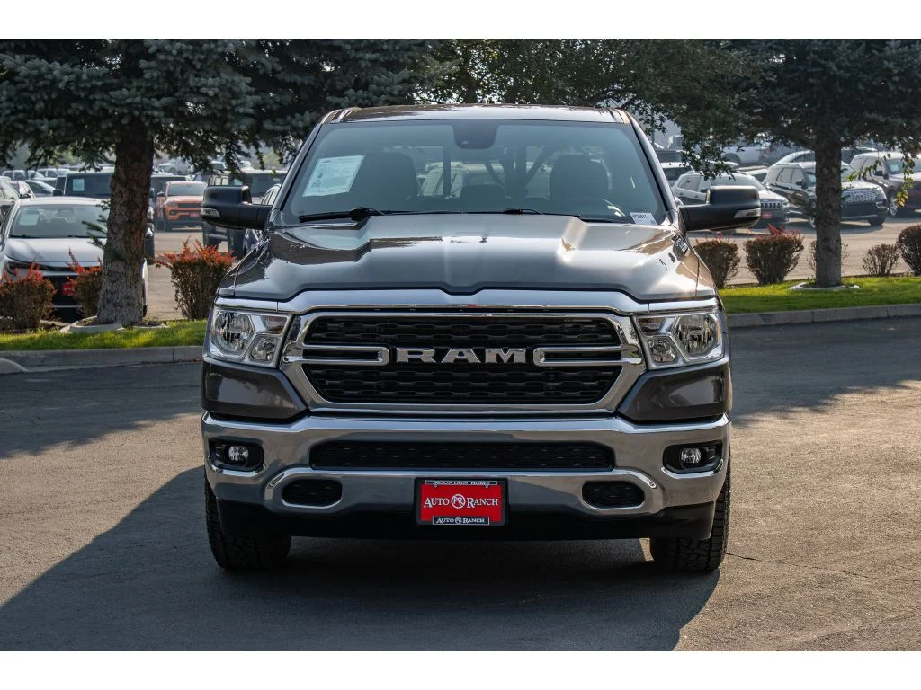 Used 2023 Granite Crystal Metallic Clearcoat Ram Big Horn image 3