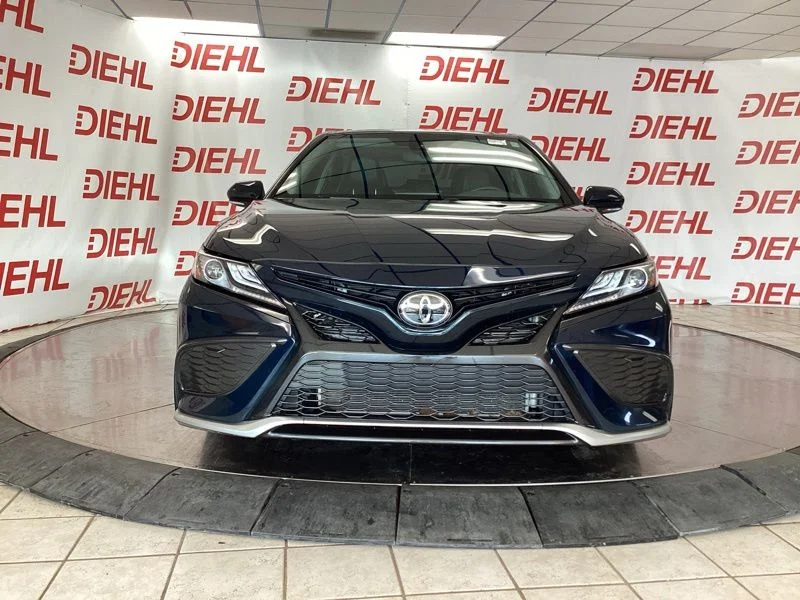 Used 2021 Blue Toyota XSE image 2