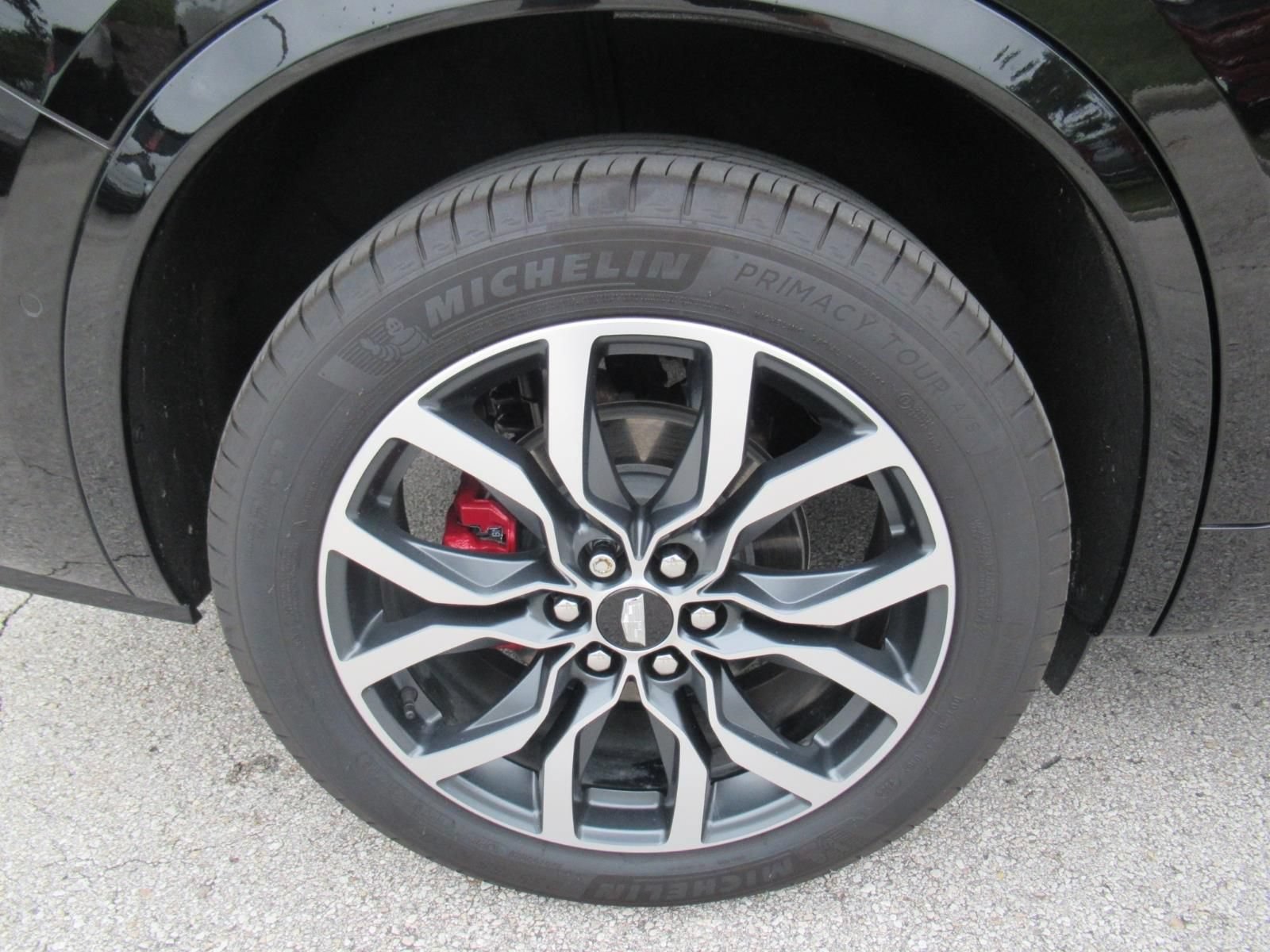 Certified Used 2025 Stellar Black Metallic Cadillac Sport image 9
