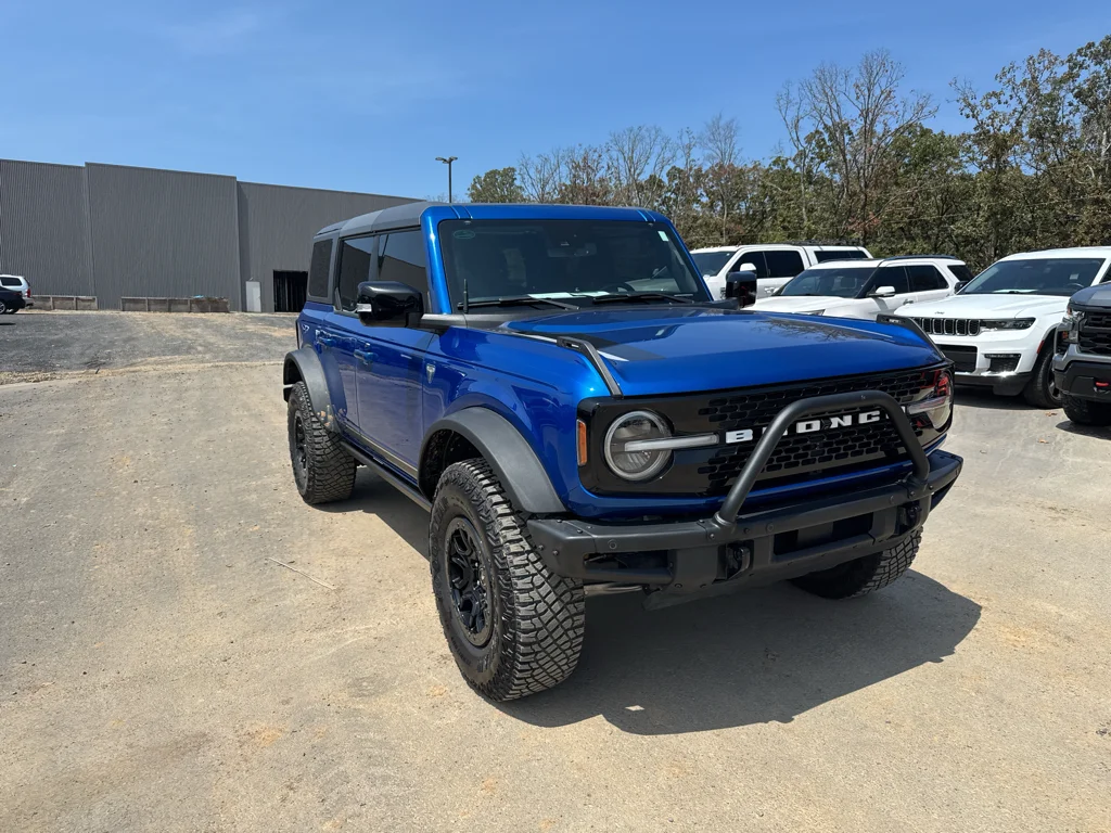 Used 2021 Lightning Blue Metallic Ford First Edition image 3