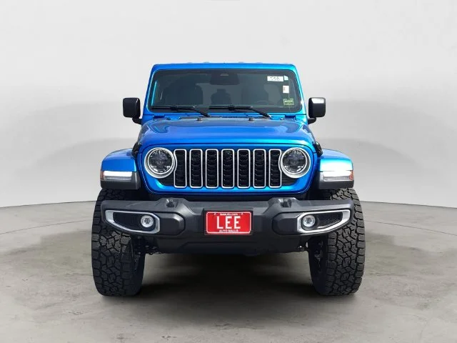New 2026 Blue Pearl Jeep 4-DOOR SAHARA image 9