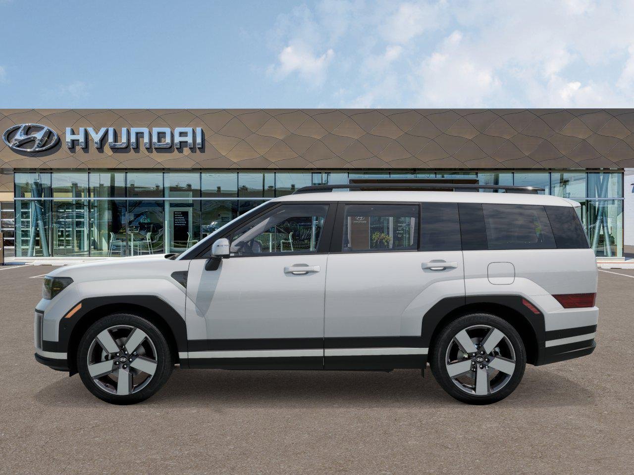 New 2027 Serenity White Hyundai Limited FWD image 3