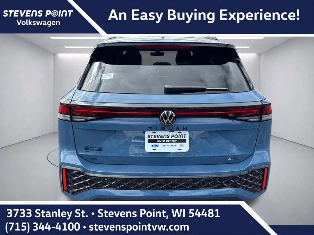 New 2026 Monterey Blue with Deep Black Roof Volkswagen 2.0T SE R-Line Black image 4